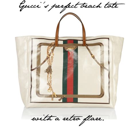 gucci beach tote